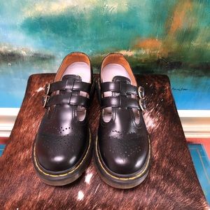 Black Mary Jane Dock Doc Dr. Martens
